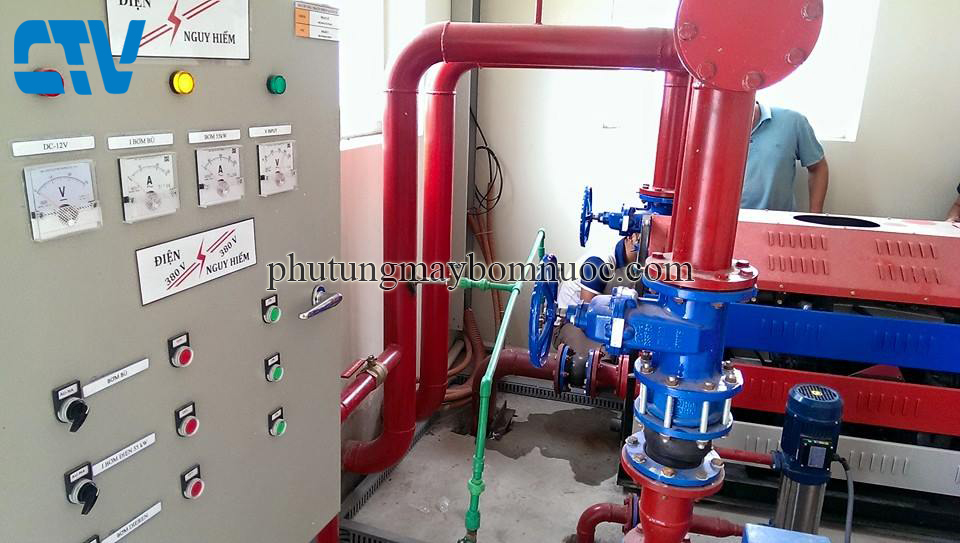 Ứng dụng máy bơm trong hệ thống PCCC